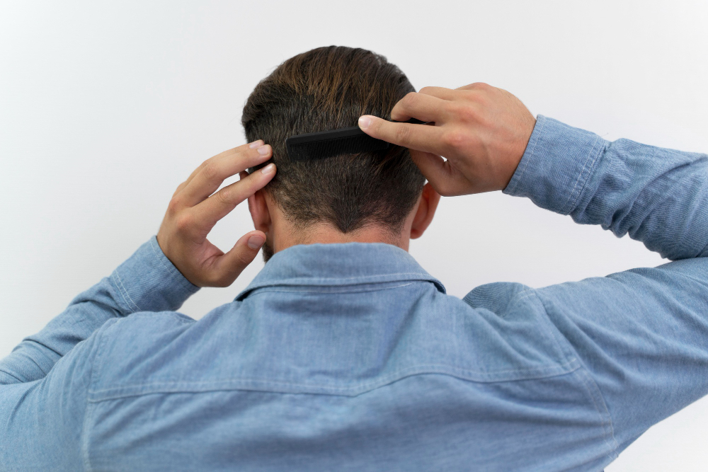 ¿Cómo se elige la densidad en un injerto capilar o de barba?